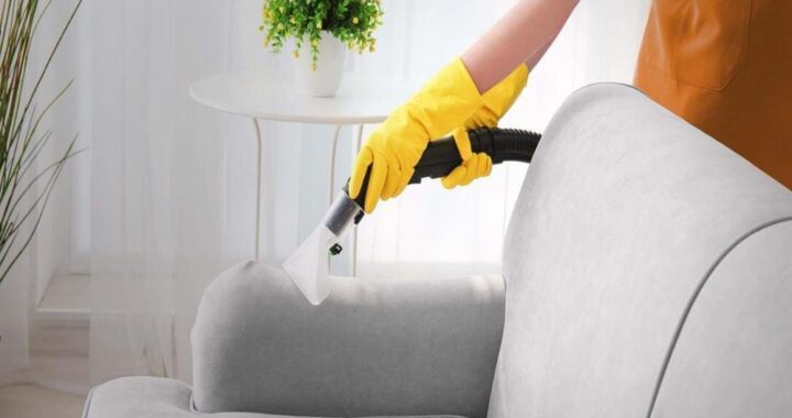 Is it safe to deep clean a sofa that has sensitive fabrics or materials